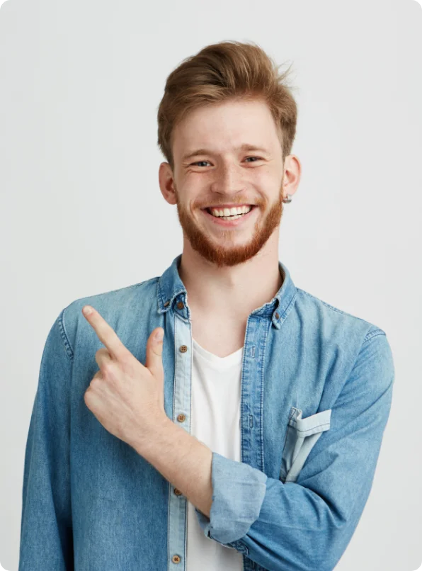 Get in Touch! We're Here to Help – Connect with Us for Quick Solutions, Just Like This Friendly Face Suggests!